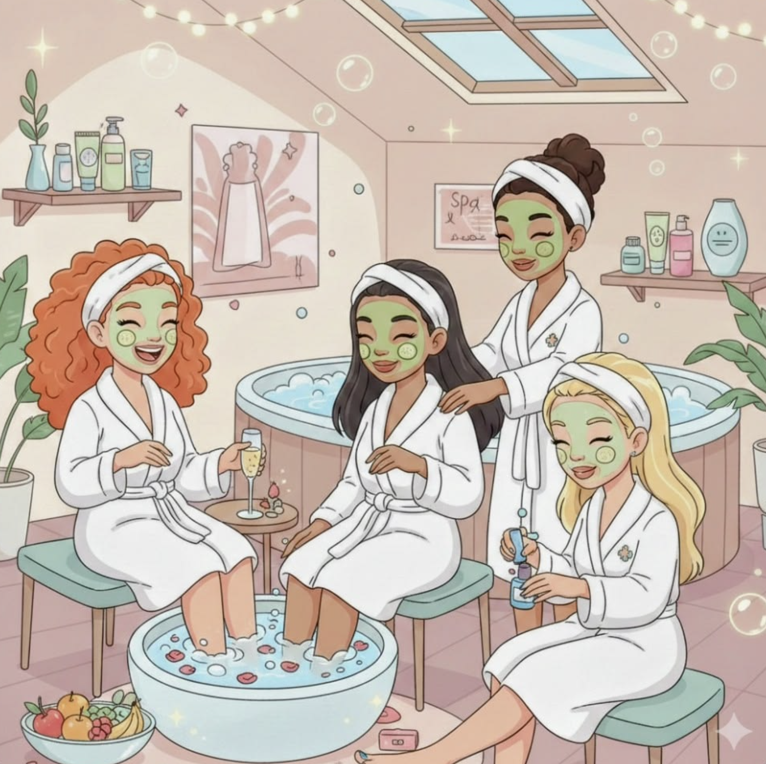Sunday Girls Spa Day